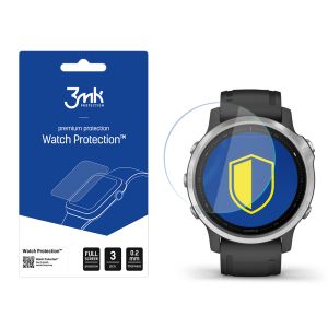 Vidro de proteç?o para ecr? do smartwatch Garmin Fenix 6s - proteç?o Watch 3mk