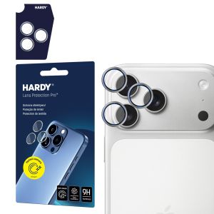 Proteção da lente para Apple iPhone 17 Pro/ iPhone 17 Pro Max - HARDY Lens Protection Pro  Titanium Gray