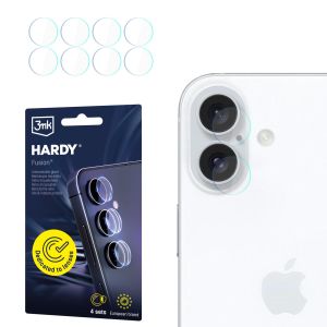 Vidro para lente da câmara para Apple iPhone 16 - 3mk HARDY® Fusion Lens Protection™