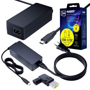 Adaptador de energia para portátil Lenovo 20V USB-C DC 11 x 4.5 slim 3mk HARDY® Laptop Power Adapter™ 65W