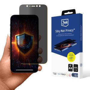 Película de Priveacidade com filtro de privacidade Apple iPhone 12 Mini - 3mk Silky Matt Privacy