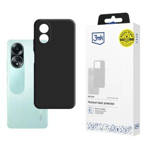 Capa para Oppo A58 4G - 3mk Matt Case Preto