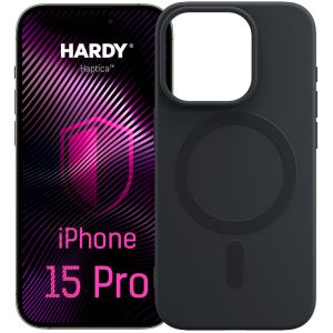 Capa flexível com MagSafe para Apple iPhone 15 Pro – 3mk HARDY® Haptica MagCase™