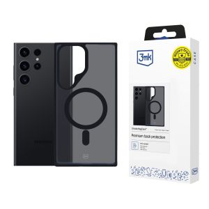 Capa para Samsung Galaxy S23 Ultra - 3mk Smoke MagCase