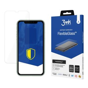 Vidro híbrido inquebrável para Apple iPhone 11 - 3mk FlexibleGlass™
