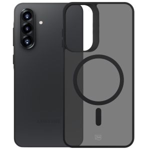 Capa fumada com MagSafe para Samsung Galaxy A17/A18 4G/5G – 3mk HARDY® Hazy MagCase™ Black