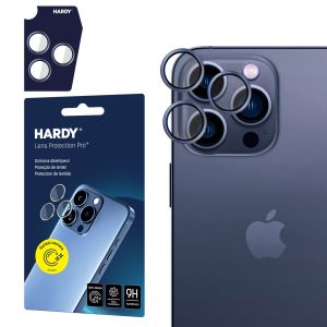 Proteção da lente para Apple iPhone 15 Pro Max - HARDY Lens Protection Pro Blue
