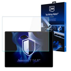 Película de proteção mate para ecrã de navegação para Jaecoo 7 14,8 inch 2024- – 3mk TechWrap Matte™ Center Display