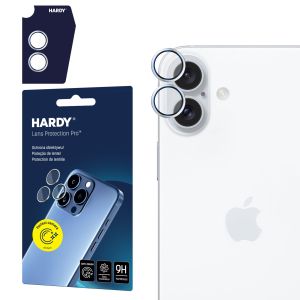 Proteção da lente para Apple iPhone 16 - HARDY Lens Protection Pro Silver
