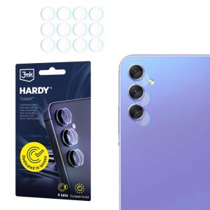 Vidro para lente da câmara para Samsung Galaxy A35/A55 5G - 3mk HARDY® Fusion Lens Protection™