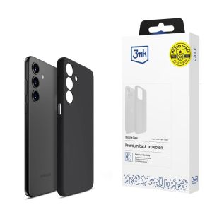 Capa para Samsung Galaxy A15 5G - 3mk Silicone Case Preto