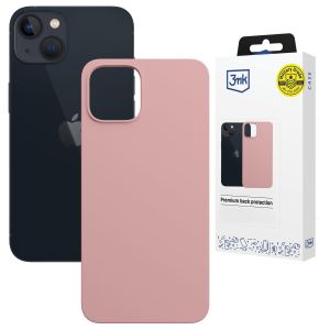 Capa de silicone com MagSafe para Apple iPhone 15 Plus - 3mk HARDY® Mellow MagCase™ Pink