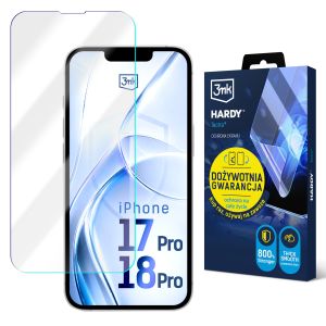 Película super resistente para Apple iPhone 17 Pro/ 18 Pro - 3mk HARDY® Tectra™ (garantia vitalícia)
