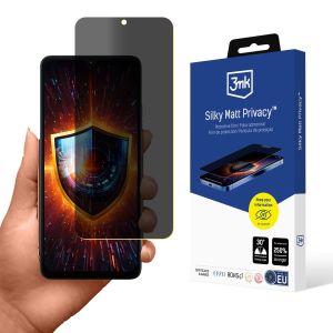 Película de Priveacidade com filtro de privacidade Motorola Moto G06/ Moto G06 Power - 3mk Silky Matt Privacy