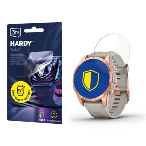 Vidro híbrido para smartwatch Garmin Fenix 7S Pro Solar - 3mk HARDY® Fusion Watch Protection™