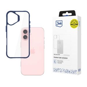Capa para Apple iPhone 16 - 3mk Satin Armor Case+ Blue