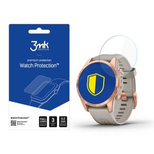 Vidro de proteç?o para ecr? do smartwatch Garmin Fenix 7S Pro Solar - proteç?o Watch 3mk