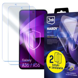 2x Filme protetor para Samsung Galaxy A36/A56 - 3mk HARDY® ARC+
