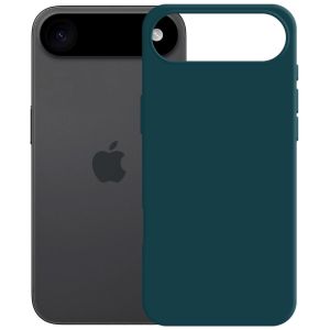 Capa de silicone para Apple iPhone Air - 3mk HARDY® Mellow Case™ Dark Green