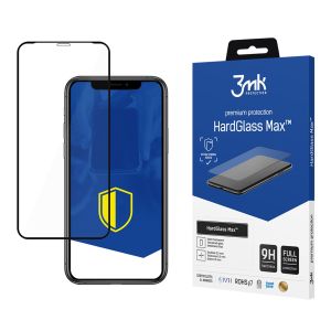 Vidro temperado reforçado para Apple iPhone X - 3mk HardGlass Max