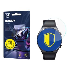 Vidro híbrido para smartwatch Xiaomi Watch S1 - 3mk HARDY® Fusion Watch Protection™