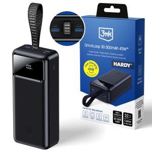 Powerbank 20000 mAh Multi-Charge USB-C & USB-A - 3mk PowerHouse