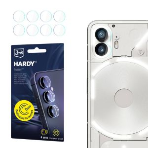 Vidro para lente da câmara para Nothing Phone 2 - 3mk HARDY® Fusion Lens Protection™