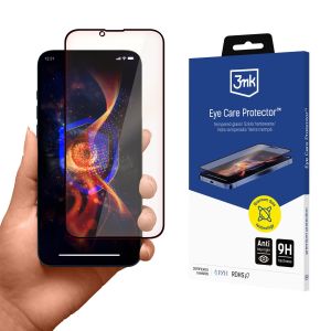 Vidro temperado Anti-Luz Azul para Apple iPhone 13/13 Pro/14 - Proteç?o 3mk Eye Care