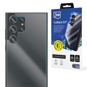 Película protetora para a parte traseira Samsung Galaxy S23 Ultra - 3mk FullBack Kit™