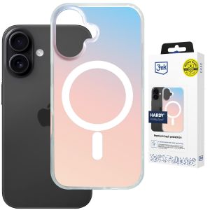 Capa holográfica com MagSafe para Apple iPhone 17 - 3mk HARDY® PrisMag Case™