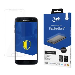 Vidro híbrido que não estala para Samsung Galaxy S7 - 3mk FlexibleGlass