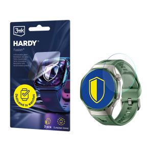 Vidro híbrido para smartwatch Huawei Watch GT 7 Pro 46mm - 3mk HARDY® Fusion Watch Protection™