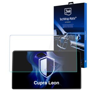 Película de proteção mate para ecrã de navegação para Cupra Leon 2024- – 3mk TechWrap Matte™ Center Display