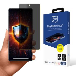 Película de Priveacidade com filtro de privacidade OnePlus 12R - 3mk Silky Matt Privacy