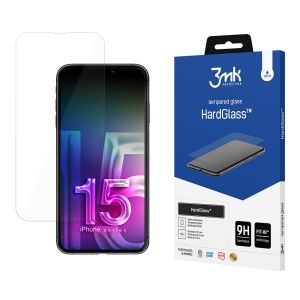 Vidro temperado para Apple iPhone 15 Plus - 3mk HardGlass