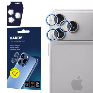 Proteção da lente para Apple iPhone 18 Pro/ 18 Pro Max HARDY Lens Protection Pro Light Blue