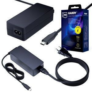 Carregador universal USB-C para portátil 3mk HARDY® Laptop Power Adapter™ 65W
