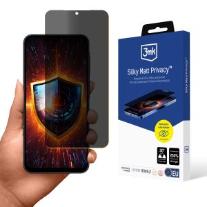 Película de Priveacidade com filtro de privacidade Samsung Galaxy A17 5G/ 4G - 3mk Silky Matt Privacy