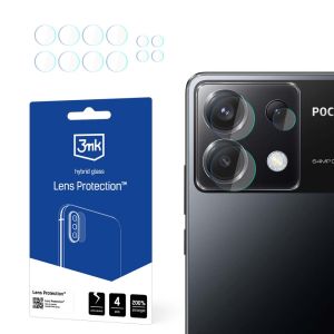 Proteç?o para lentes de câmara Poco X6 5G - 3mk Lens Protection