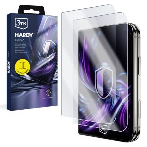 2x Vidro híbrido para Apple iPhone Duo - 3mk HARDY® Fusion™