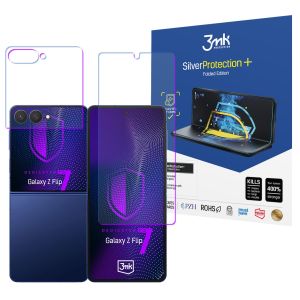 Película de proteç?o anti-impacto para Samsung Galaxy Z Flip 7 - 3mk SilverProtection+ Folded Edition