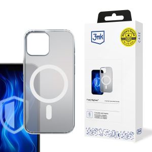 Capa para Apple iPhone 15 - 3mk Frosty MagCase White