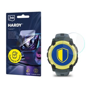Vidro híbrido para smartwatch Garmin Instinct E 40mm - 3mk HARDY® Fusion Watch Protection™