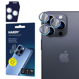 Proteção da lente para Apple iPhone 15 Pro - HARDY Lens Protection Pro Rainbow