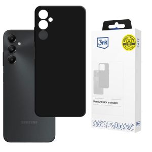 Capa de silicone para Samsung Galaxy A05s - 3mk HARDY® Mellow Case™ Black