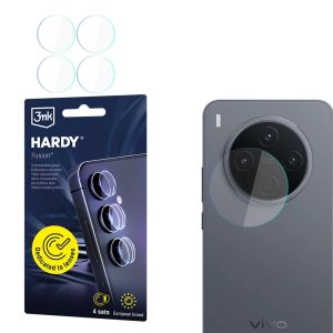 Vidro para lente da câmara para Vivo Y500 Pro - 3mk HARDY® Fusion Lens Protection™