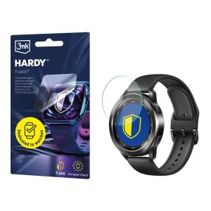 Vidro híbrido para smartwatch Xiaomi Watch S3 - 3mk HARDY® Fusion Watch Protection™