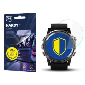 Vidro híbrido para smartwatch Garmin Descent Mk1 - 3mk HARDY® Fusion Watch Protection™