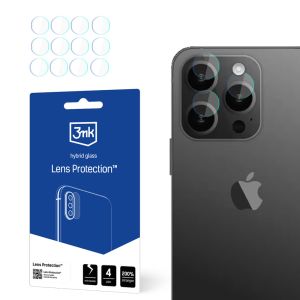 Vidro para a lente da câmera Apple iPhone 15 Pro - 3mk Lens Protection