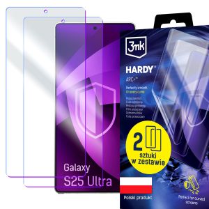 2x Película de proteção para Samsung Galaxy S25 Ultra - 3mk HARDY® ARC+
